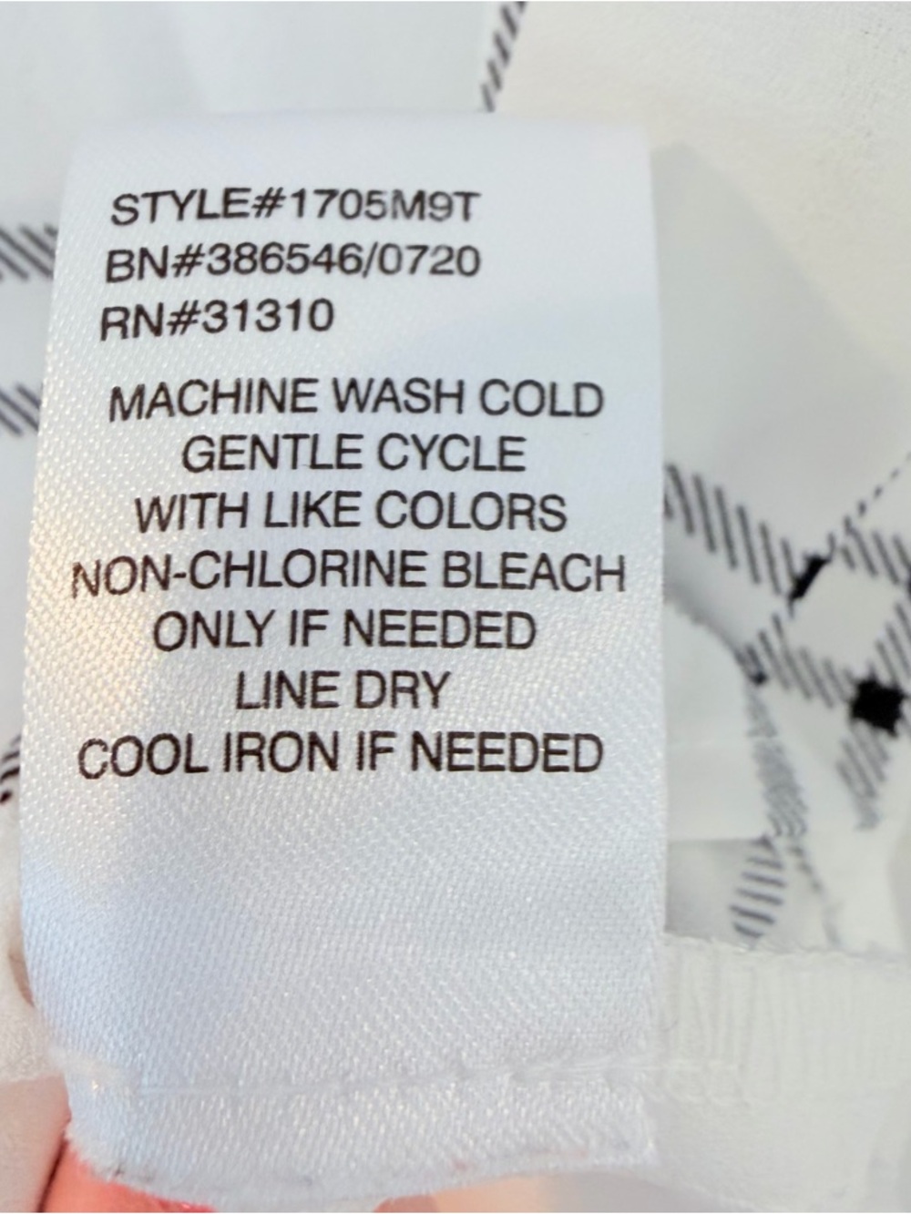 Fortune + Ivy Plaid Button Down Blouse M Minimalist Officecore Clean Girl Top - Picture 6 of 9
